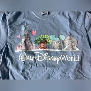 Comfort Colors Blue Disney Short Sleeve Tee